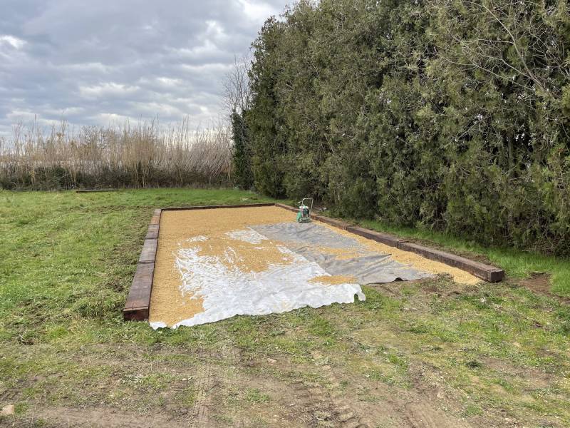 Réalisation boulodrome